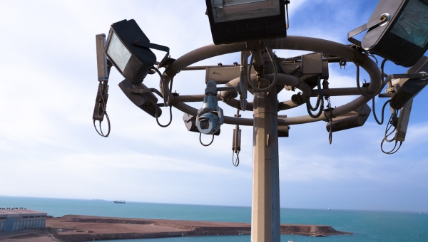 Rugged, high-performance MIC cameras enable AI-based detection of unauthorized access and criminal activities at the port terminal